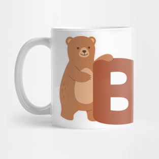 Animal alphabet B Mug